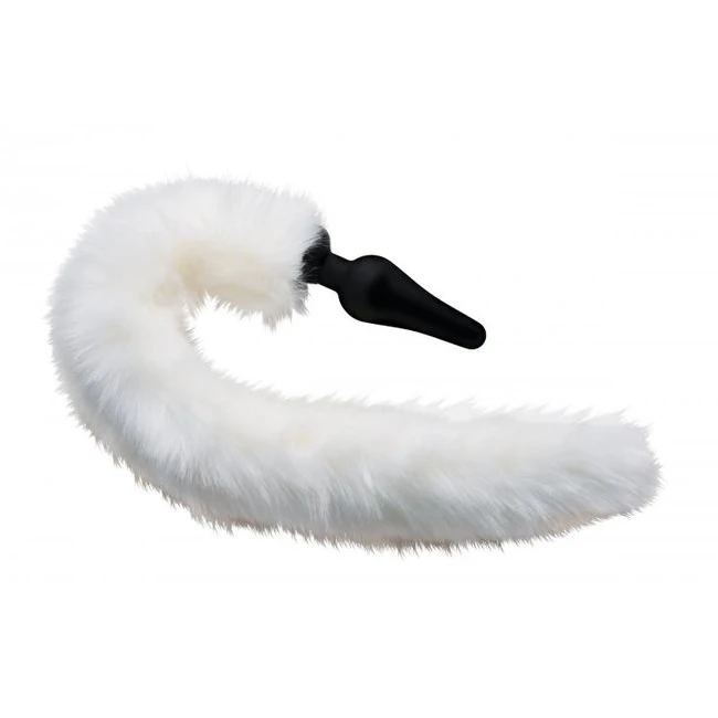 Tailz White Fox Tail & Ears Set - Tailz White Fox Tail & Ears Set by XR Brands