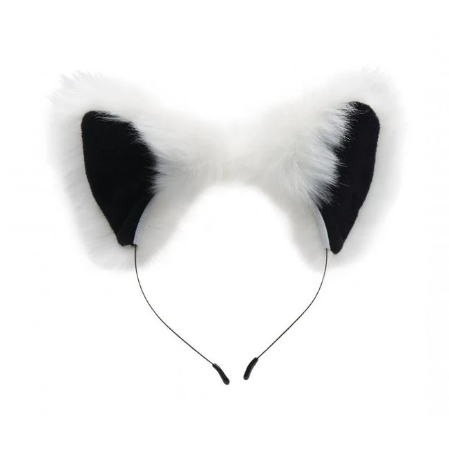 Tailz White Fox Tail & Ears Set - Shape & Comfort