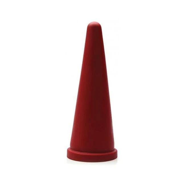 Tantus Cone Large - Onyx - Shape & Texture