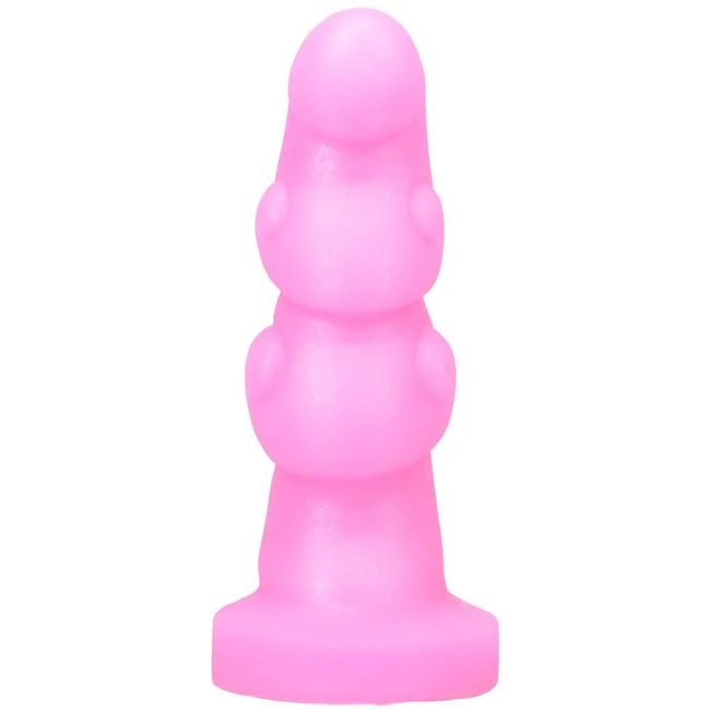 Tantus Hookah Textured Dildo Bubble Gum - How It Feels