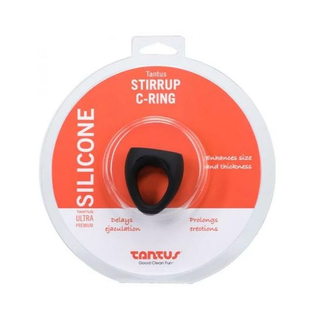 Tantus Stirrup C-ring - Lilac - Overview
