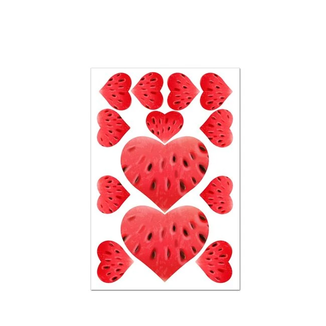 Tastease Edible Pasties & Pecker Wraps in Watermelon - Materials & Ingredients