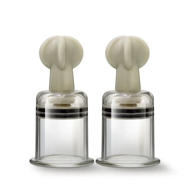 Temptasia Clit & Nipple Twist Large Suckers Set of 2 Clear - Build & Quality