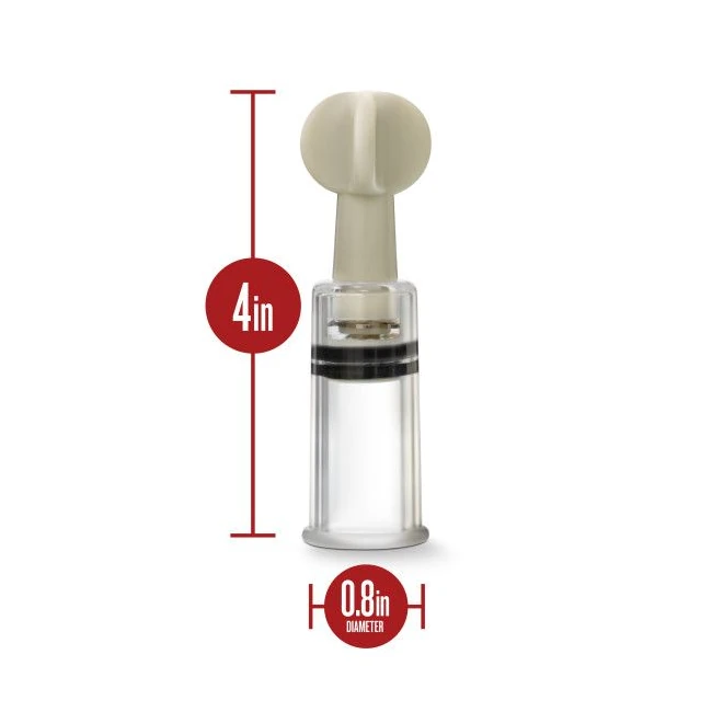 Temptasia Clit & Nipple Twist Suckers Set of 3 Clear - Hardware & Fasteners
