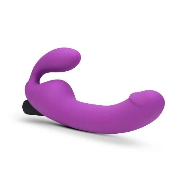 Temptasia Cyrus Strapless Silicone Dildo Purple - Vibration Modes