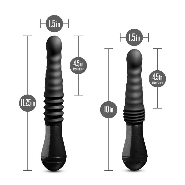 Temptasia Lazarus Thrusting Dildo Black - How It Feels
