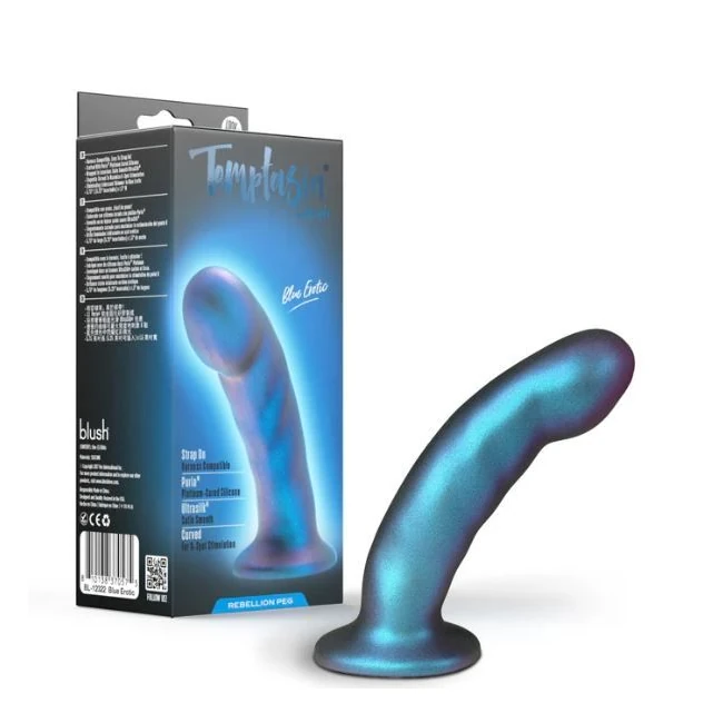 Temptasia Rebellion Peg Blue Erotic - Size &amp; Fit