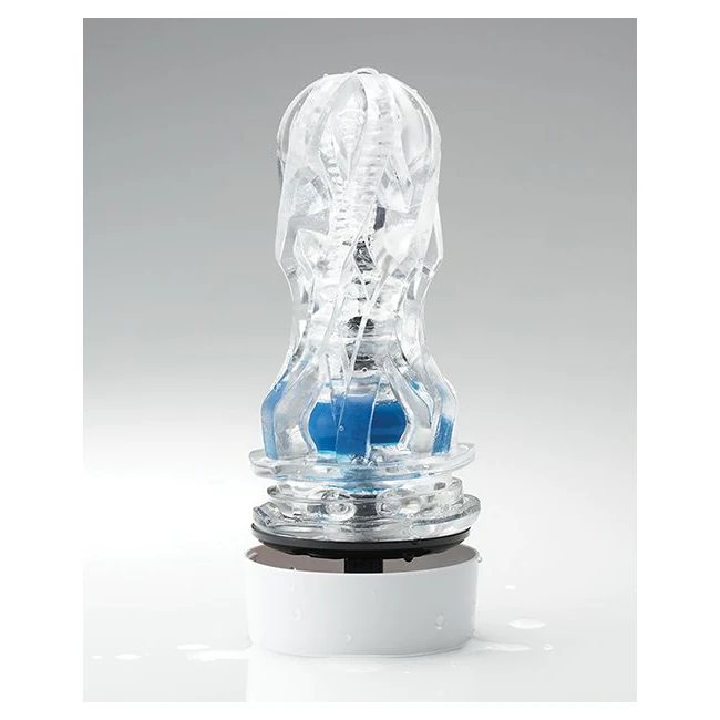 Tenga Aero Cobalt Ring - Internal Texture and Stimulation