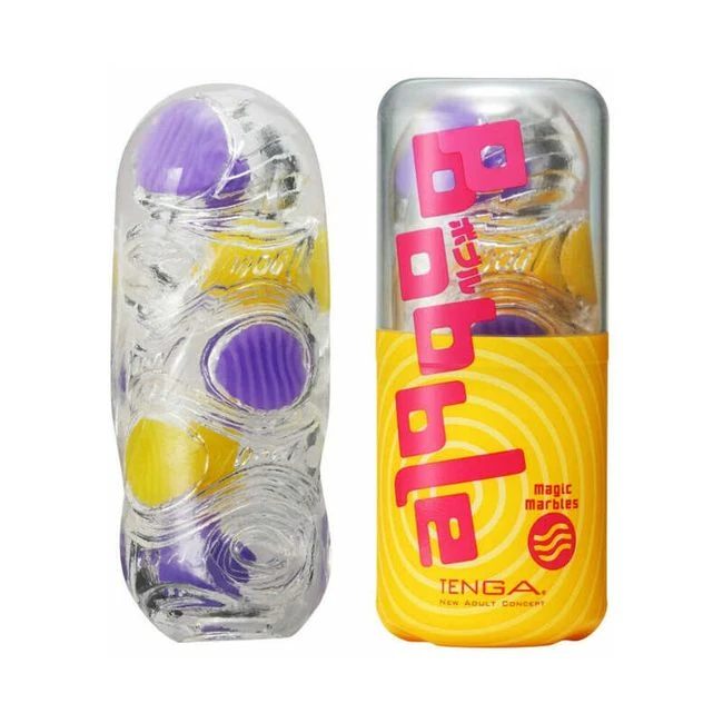 Tenga Bobble - Firm Pieces That Move Inside a Soft Sleeve