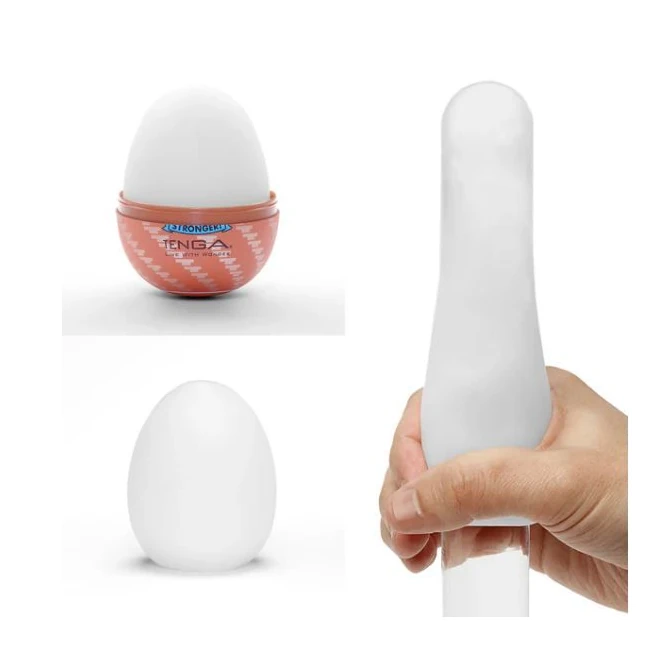 Tenga Egg Hard Gel Package - Material Feel & Specifications
