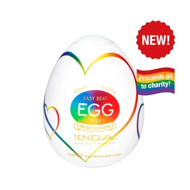 Tenga Egg Lovers Pride Edition - Internal Texture and Stimulation