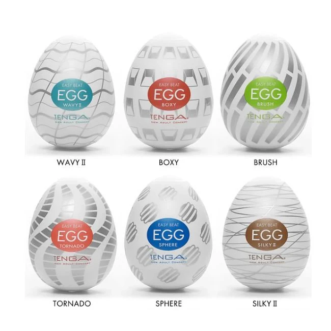 Tenga Egg Variety Pack Standard - Grip & Control