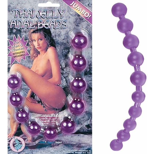 Thai Jelly Anal Beads - Shape & Comfort