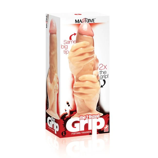 The 2 Fisted Grip Fisting Dildo - Shape & Texture