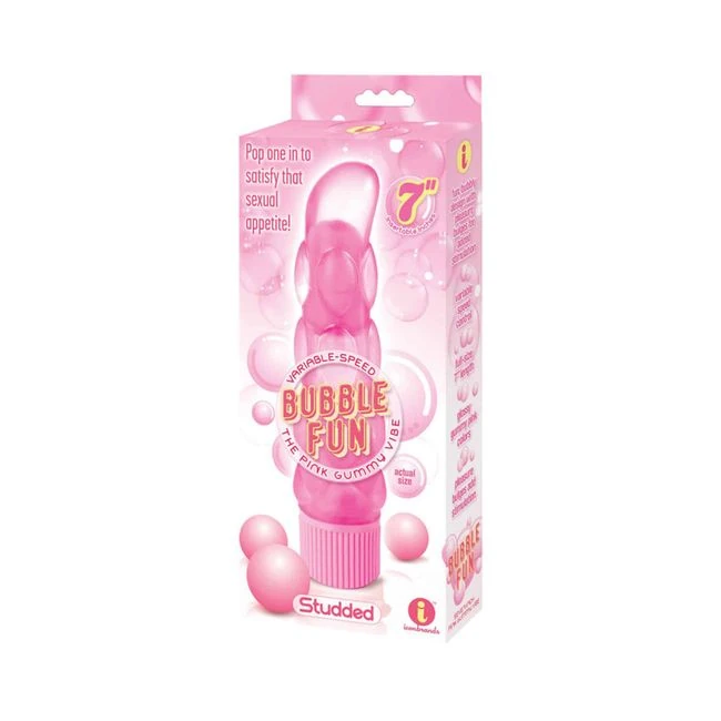 The 9" Bubble Fun Studded 7" - Vibration Modes