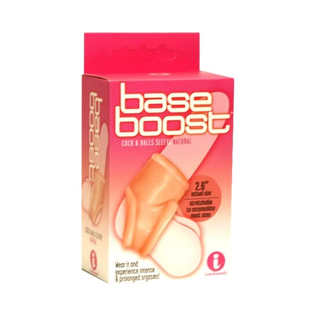 The 9â€™s Base Boost Cock & Balls Sleeve - Internal Texture