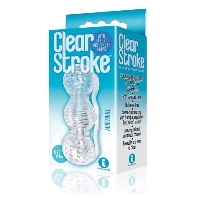 The 9s Clear Stroke - A Handle, Grip and a Body You Can See Through