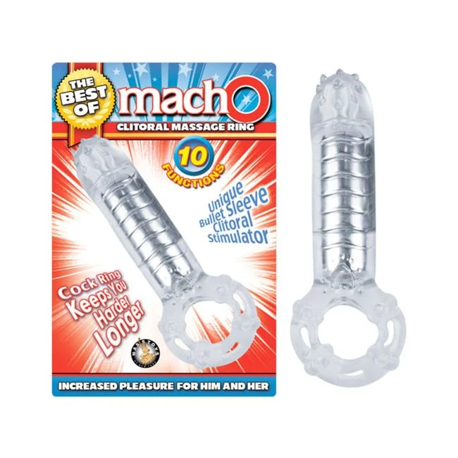 The Best of Macho Clitoral Massage Ring Clear - What Is the The Best of Macho Clitoral Massage Ring Clear?
