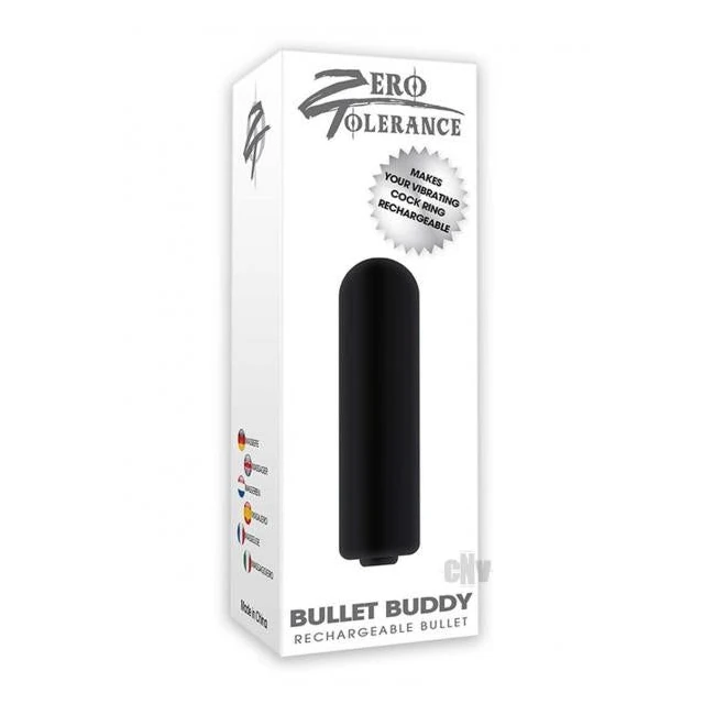 The Bullet Buddy Black Vibrator - Vibration Modes