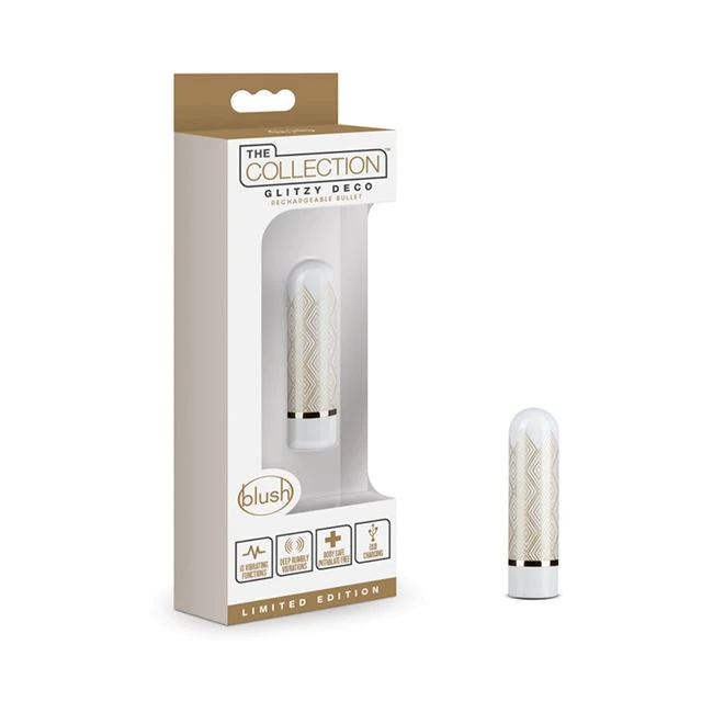 The Collection Glitzy Deco Rechargeabke Bullet - Vibration Modes