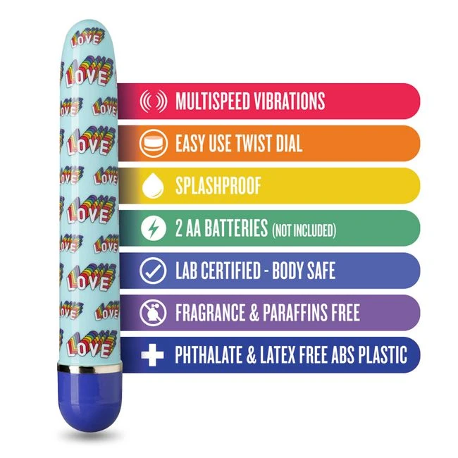 The Collection Love Vibe Blue - Additional Features