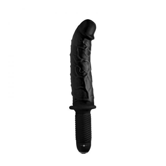 The Curved Dicktator Vibrating Giant Dildo - How It Feels