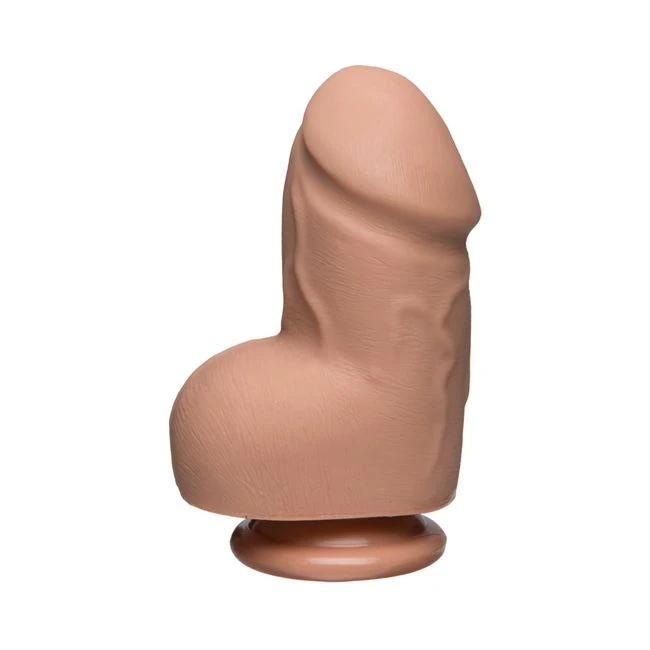 The D Fat D 6 Inches with Balls Firmskyn Dildo - Realistic Design