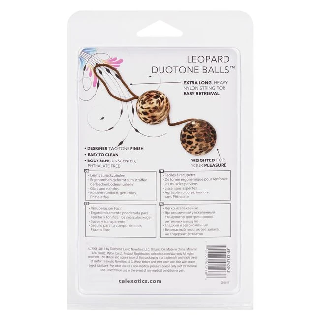 The Leopard Duotone Balls - Specifications