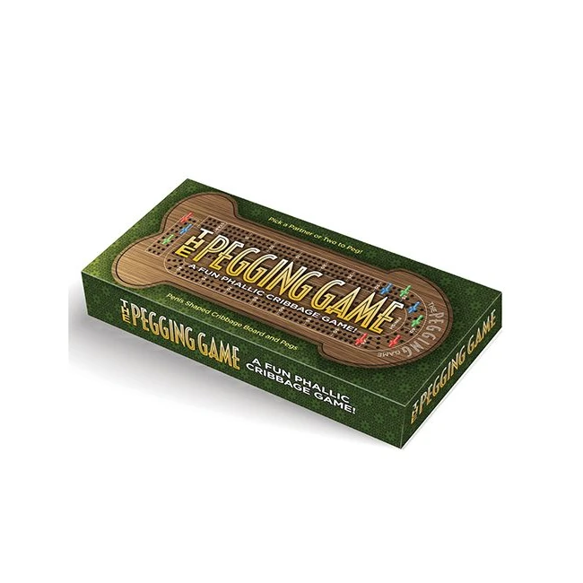 The Pegging Game Cribbage Only Dirtier - A Penis-Shaped Cribbage Board