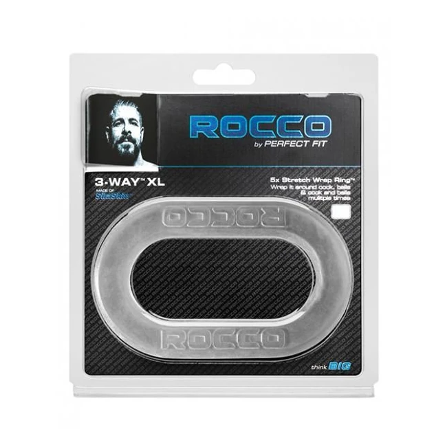 The Rocco 3 Way Wrap Ring Clear - Hardware & Fasteners