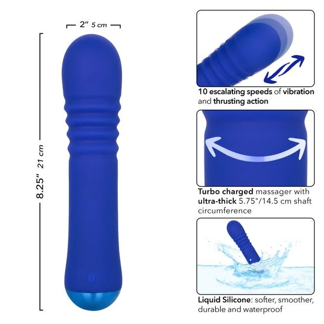Thicc Chubby Thrusting Wand - Vibration Modes and Thrusting Power