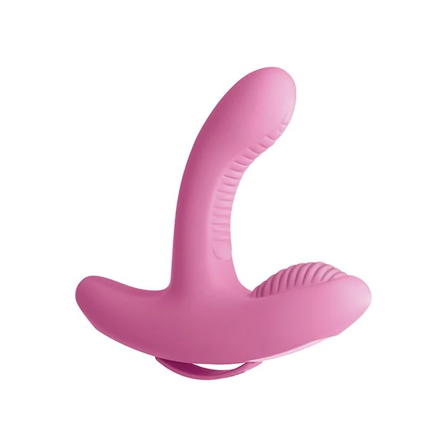 Threesome Rock N' Grind - Discover the Threesome Rock N' Grind Silicone Vibrator