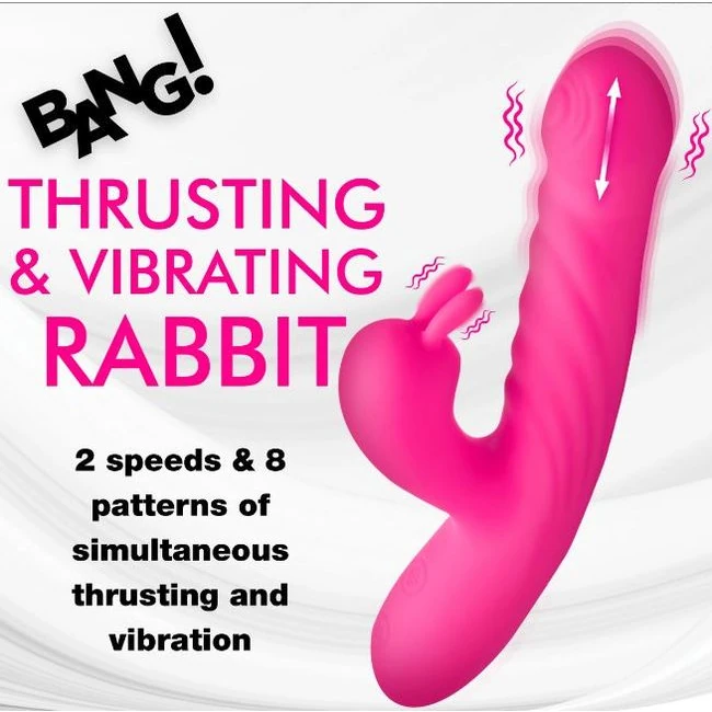 Thrusting & Vibrating Rabbit - Experience Intense Thrusting and Vibrations