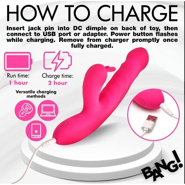 Thrusting & Vibrating Rabbit - Physical Dimensions & Materials
