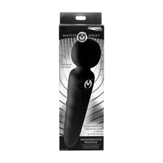 Thunderstick Premium Ultra Powerful Silicone Wand - How It Feels