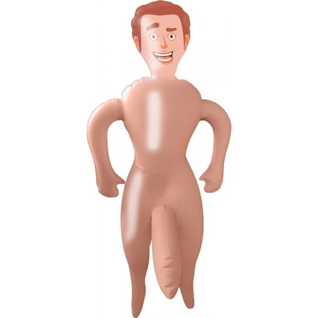 Tiny Tim Blow Up Party Doll - Overview