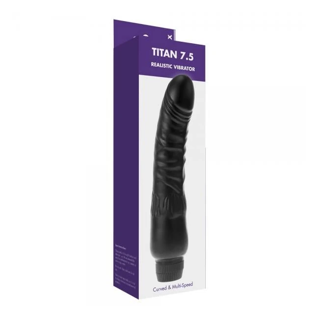 Titan 7.5 Realistic Vibe Black Kinx - Vibration Modes
