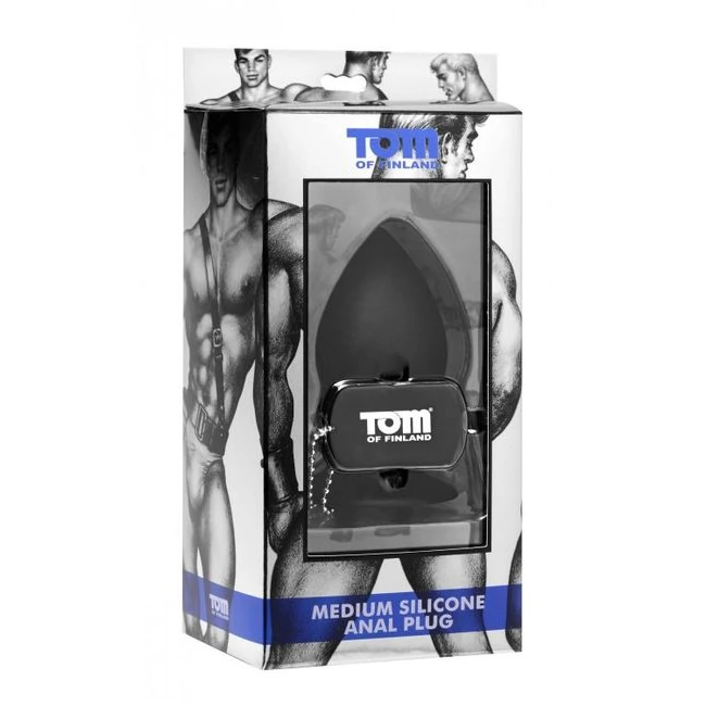 Tom of Finland Anal Plug Silicone - Design Details