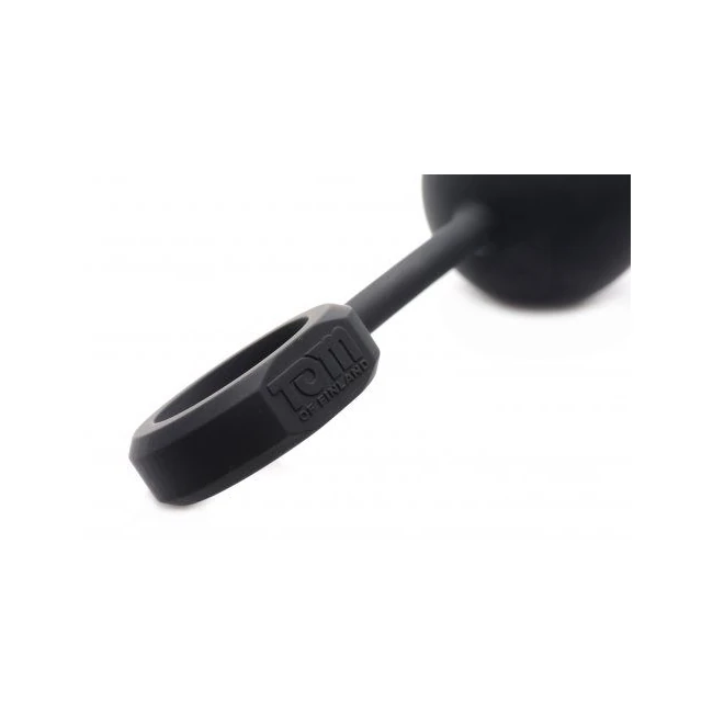 Tom of Finland Lg Silicone Weighted Anal Ball Plug - Experience the Power of Heavyweighted Anal Play