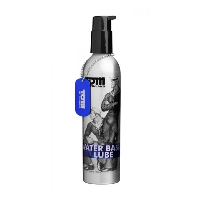 Tom of Finland Water Based Lube 8oz - Formula & Feel