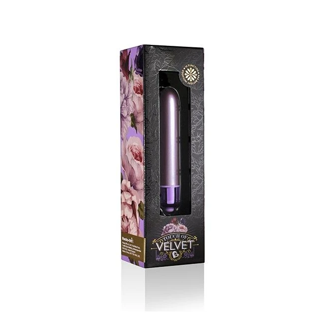 Touch of Velvet Soft Lilac 90mm Bullet - Vibration Modes and Stimulation