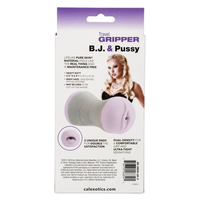 Travel Gripper Bj & Pussy - Grip & Control