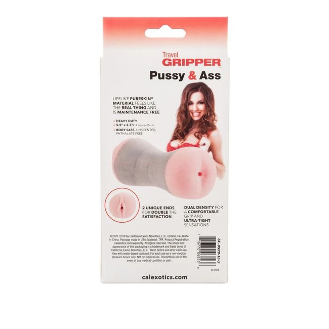 Travel Gripper Pussy & Ass - Size & Fit