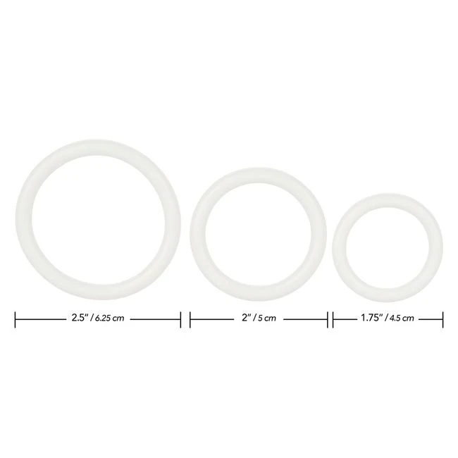 Tri Rings Glow in the Dark - Glow in the Dark Finish
