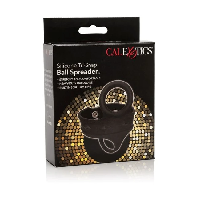 Tri Snap Ball Spreader Silicone - Internal Texture for Maximum Stimulation