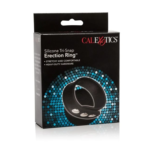Tri Snap Erection Ring Silicone - Grip & Control