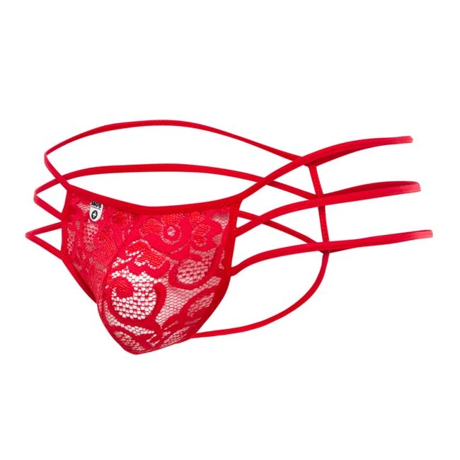 Triple Lace String Thong - Fabric & Feel