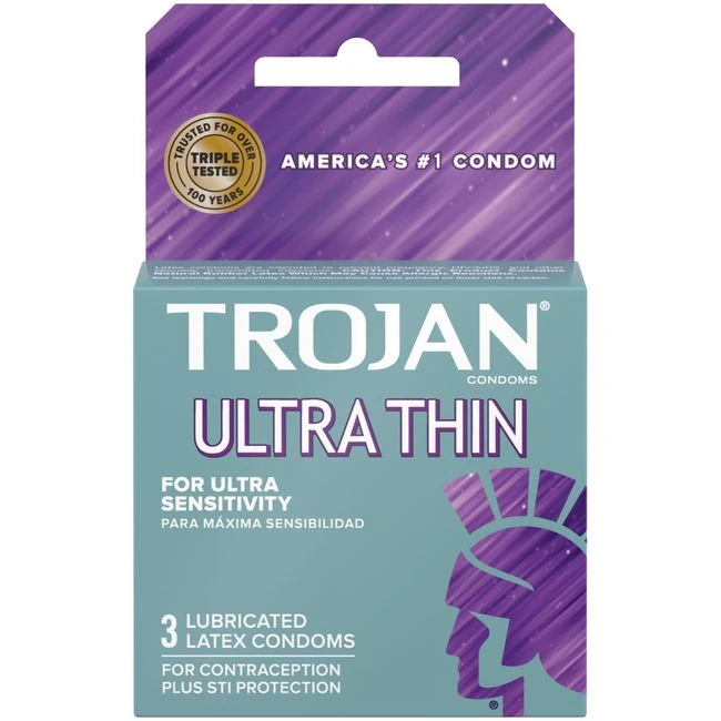 Trojan Counter Unit Display 32 Ct - Internal Texture and Stimulation