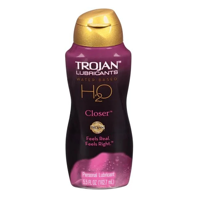 Trojan H2o Closer 5.5oz - Trojan H2O Closer Lubricant 5.5 oz