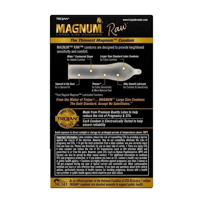 Trojan Magnum Raw - Key Details